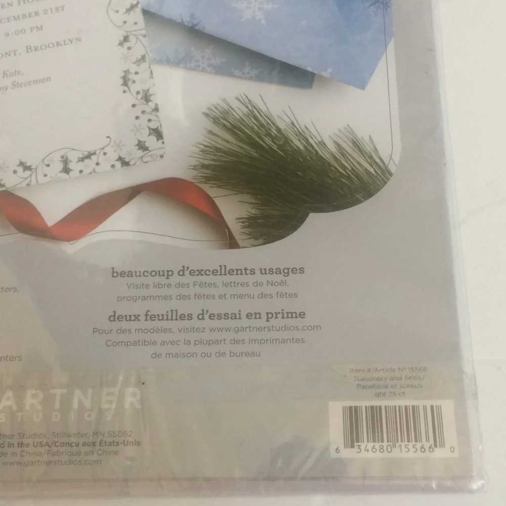 Gartner be merry printer paper and seals